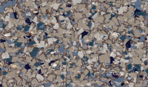 Sea Glass epoxy flake blend